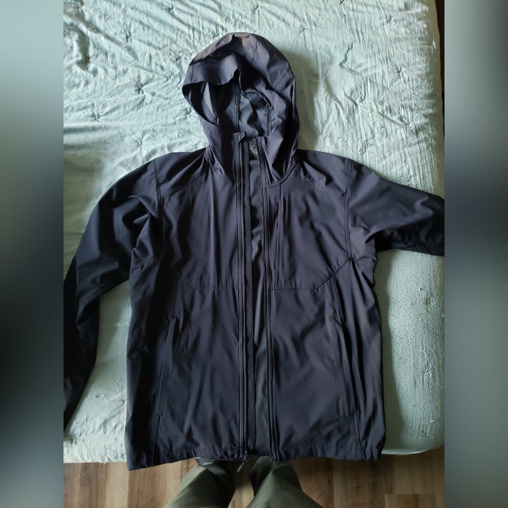Triple Aught Design Men's Ronin LS Windbreaker Hoodie (Black, S)